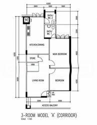 Blk 102 Bukit Purmei Road (Bukit Merah), HDB 3 Rooms #629367461